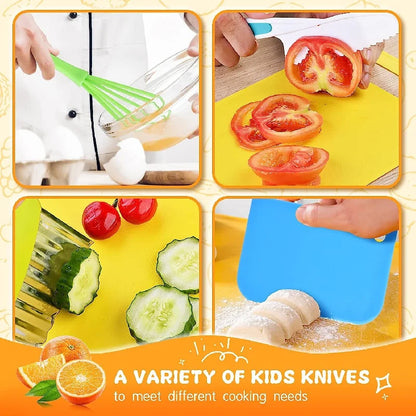 Montessori Kids Kitchen Tools & Cooking Set