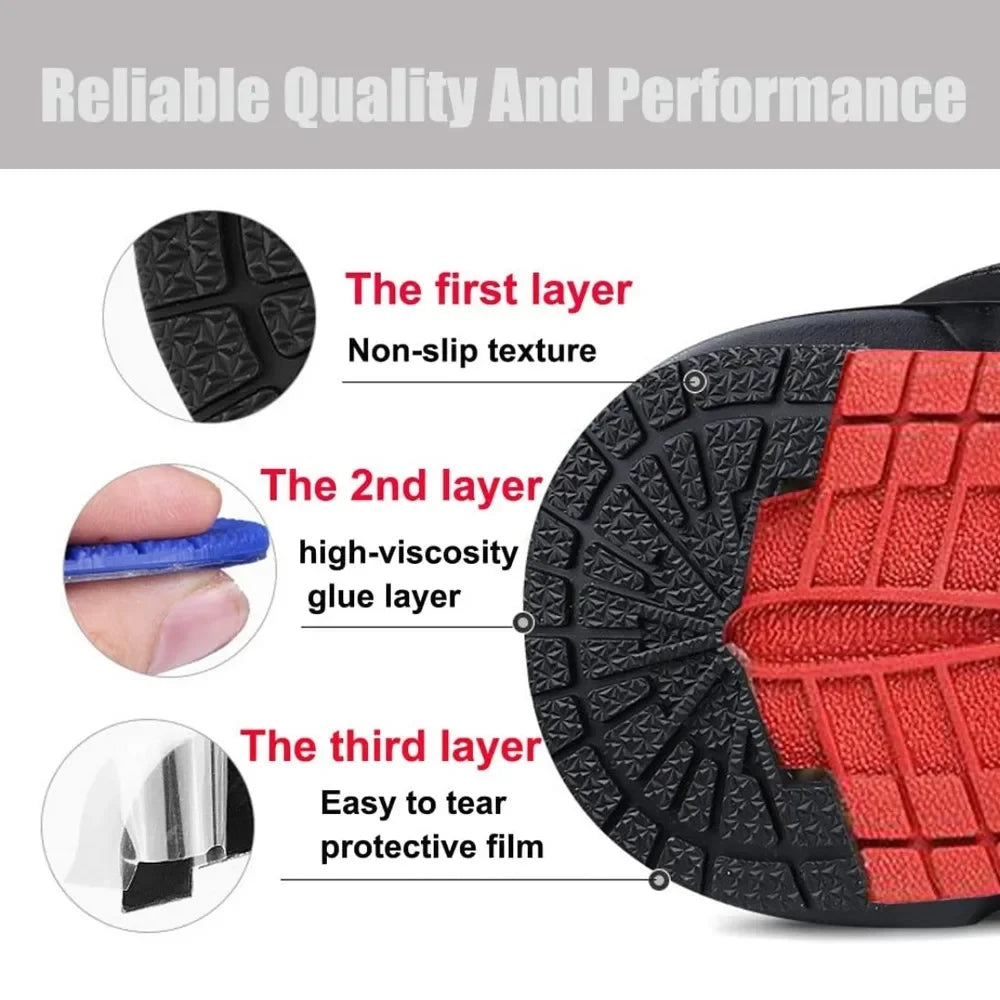 Wear-Resistant Rubber Sole Protectors