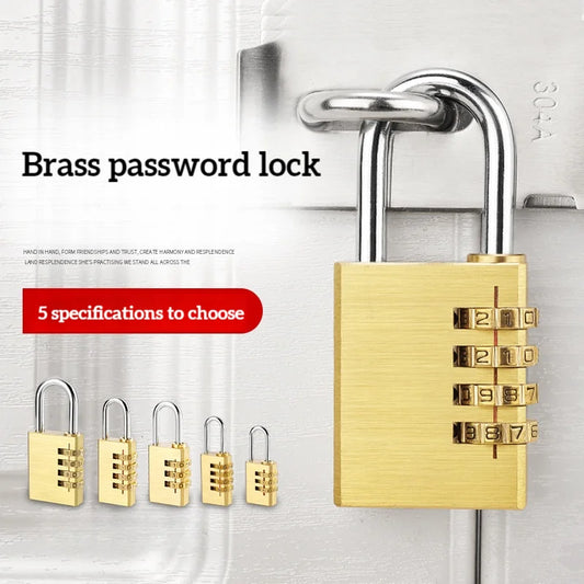 Solid Brass Combination Padlock