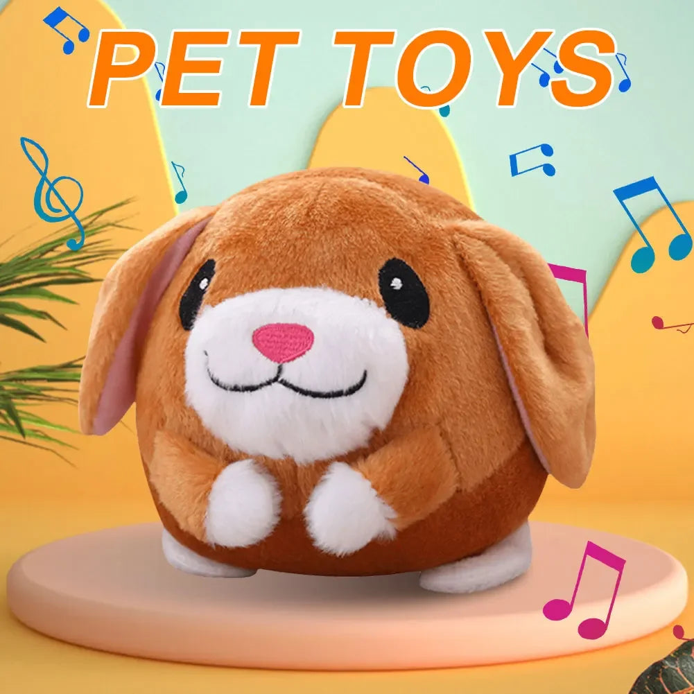 Interactive Plush Pet Ball
