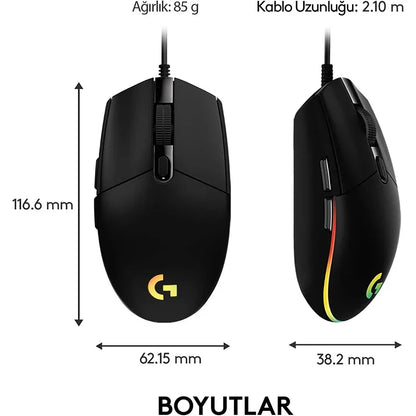 Logitech G102 USB Wired Gaming Mouse