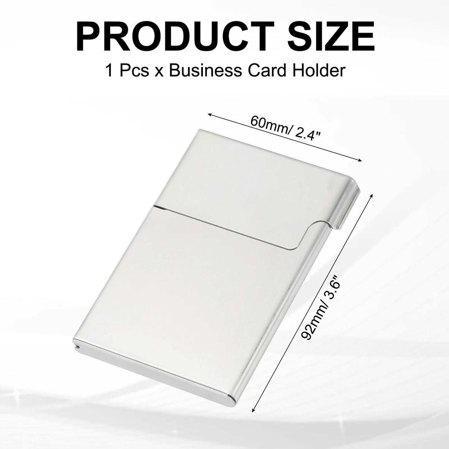 Slim Metal Business Card Holder