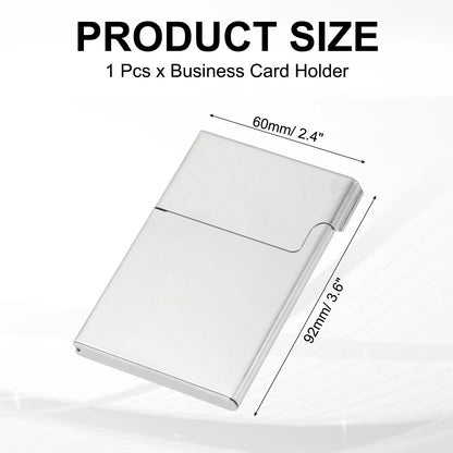 Slim Metal Business Card Holder