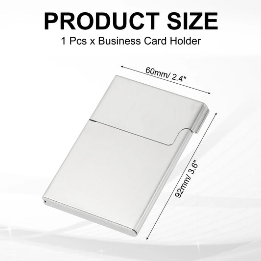 Slim Metal Business Card Holder