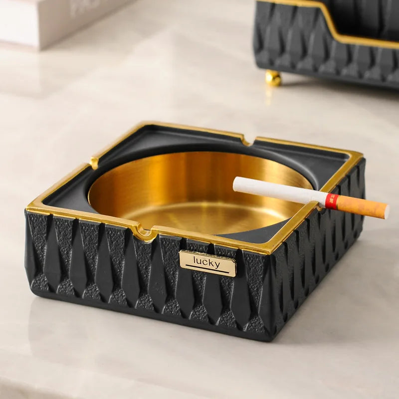 Luxury Resin Tissue Box Organizer