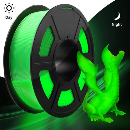 Glow-in-the-Dark PLA 3D Printer Filament Bundle