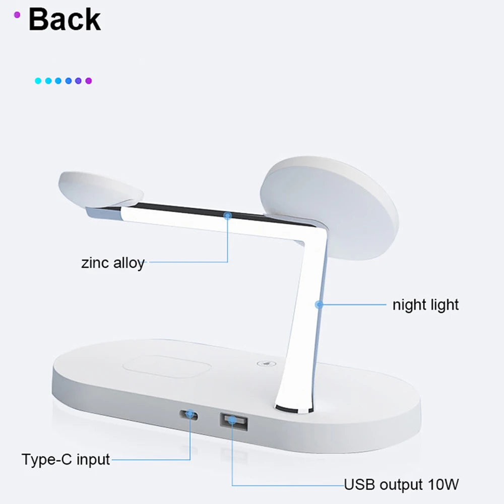 3-in-1 Magnetic Wireless Charging Station