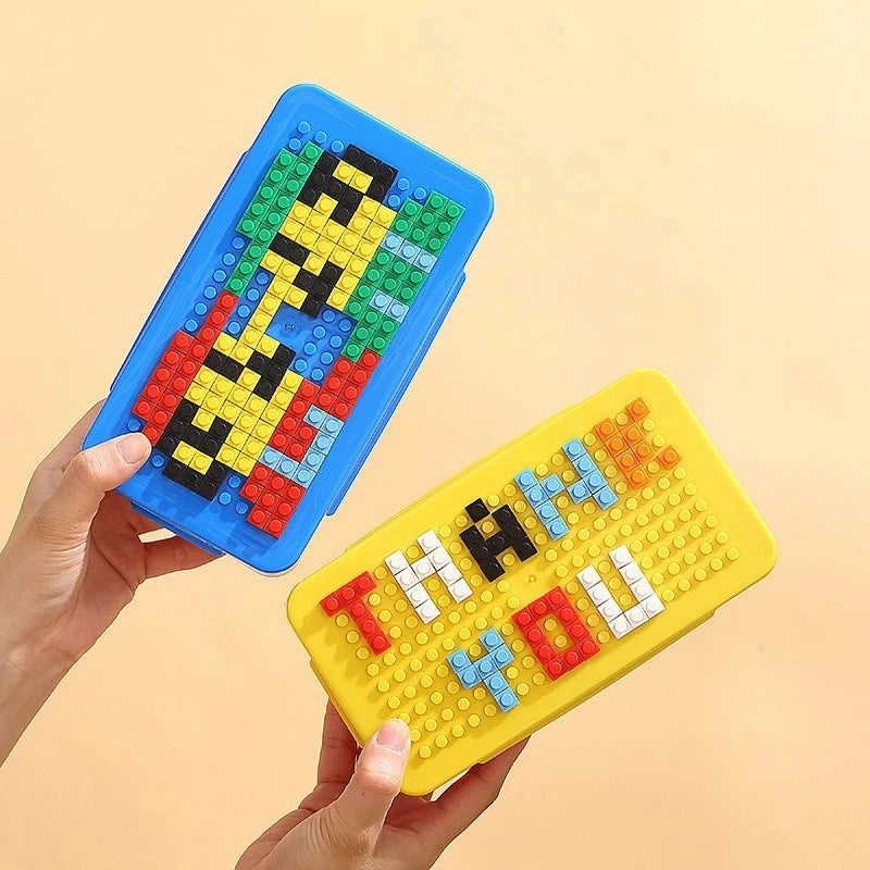 Portable Building Block Lunch Box for Kids