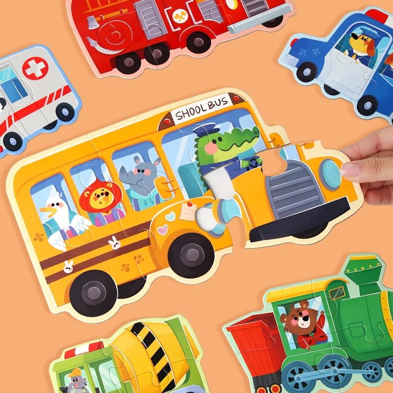Wooden Jigsaw Puzzle Kids Toy