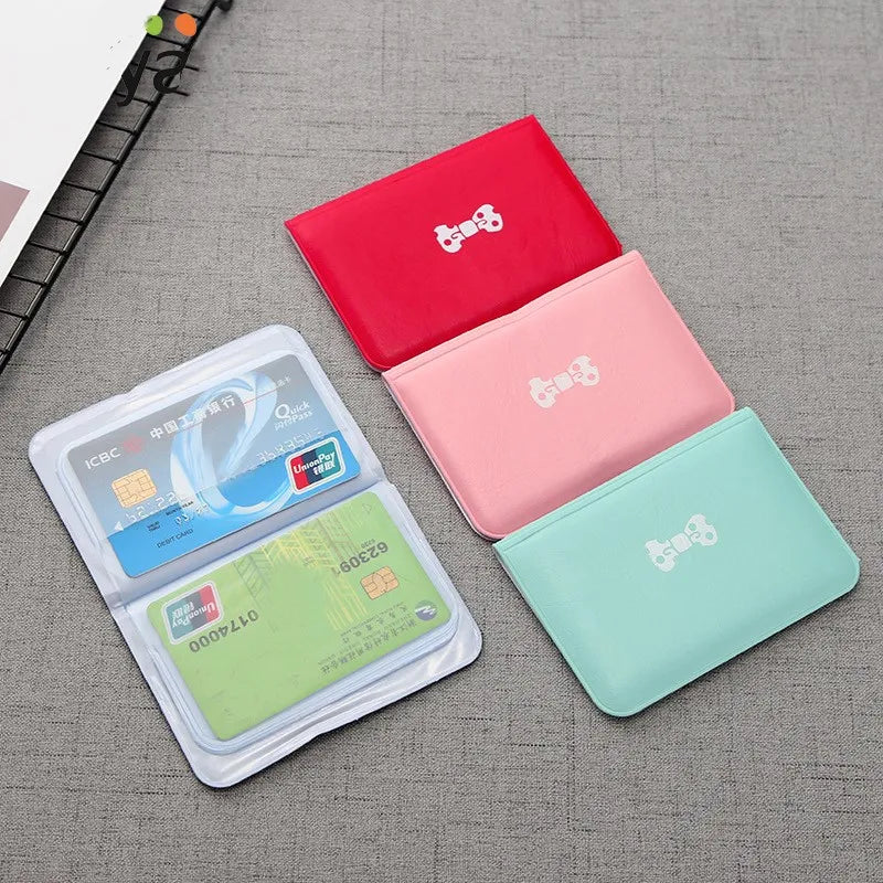 Foldable Business Bank ID Card Holder