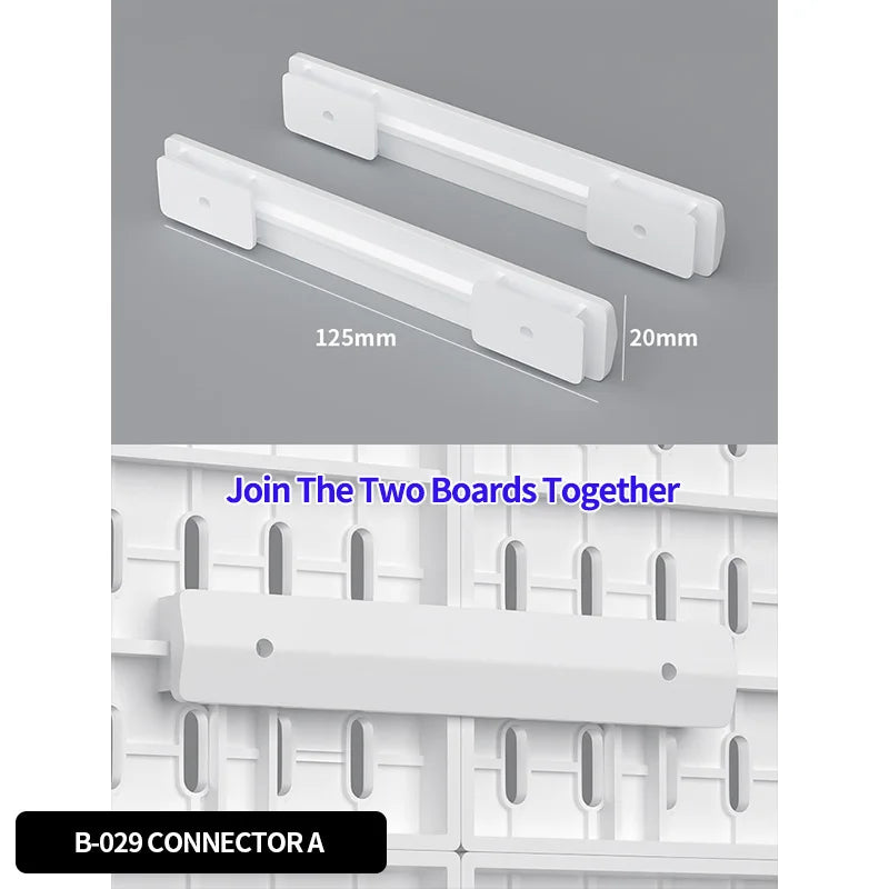 Adjustable Desktop Pegboard Organizer