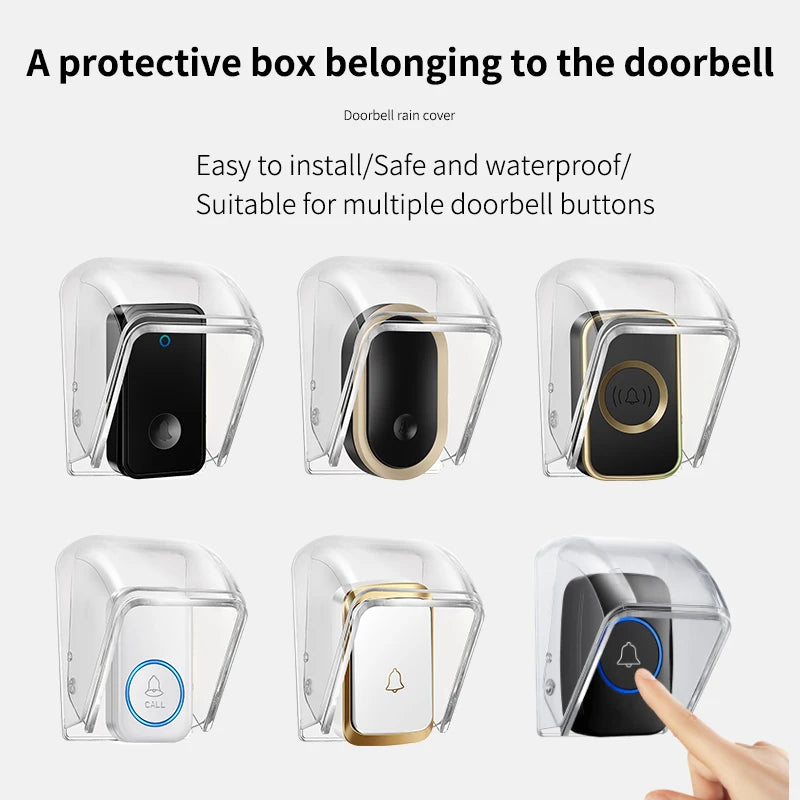 Waterproof Doorbell Button Cover