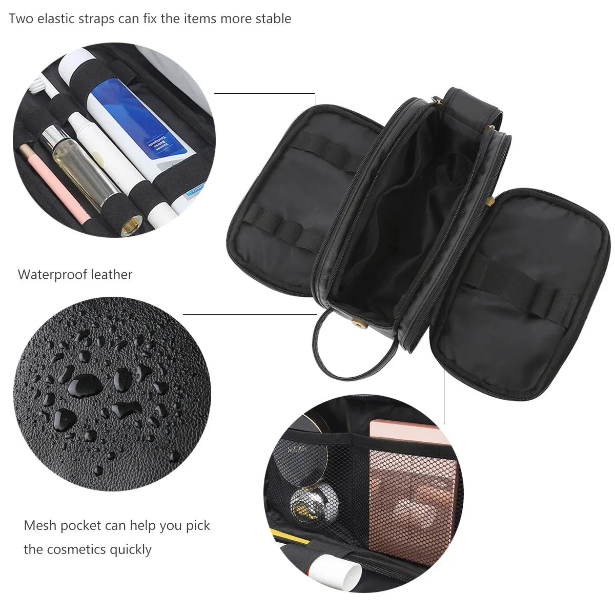Men’s Large Travel Toiletry Bag