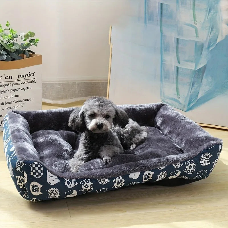 Plush Orthopedic Pet Sofa Bed