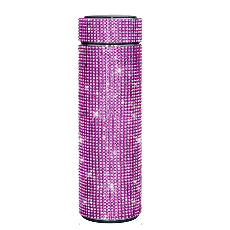 500ml Stainless Steel Diamond Thermos Bottle