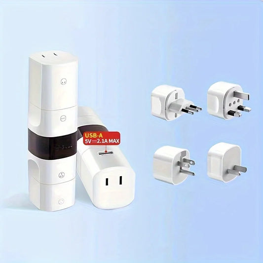 Universal Travel Adapter with USB Charging