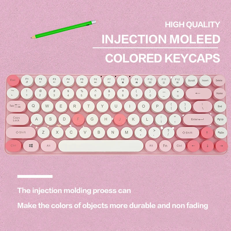 Retro Wireless Keyboard