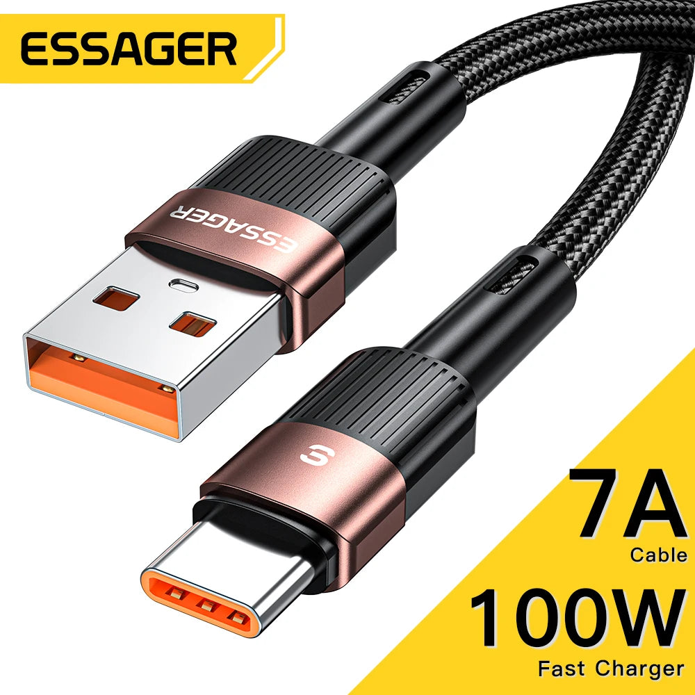 Essager 7A USB Type C Cable For Realme Huawei P30 Pro