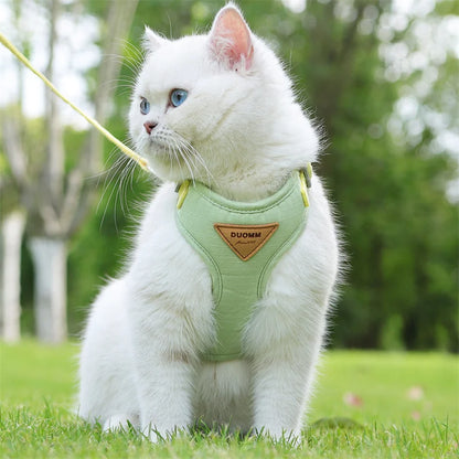 Breathable Cat Harness & Leash Set