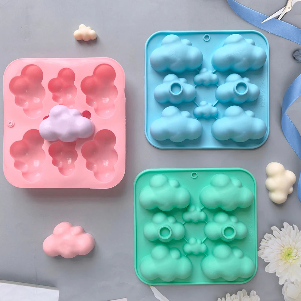 Cloud Shape Silicone Dessert Mould