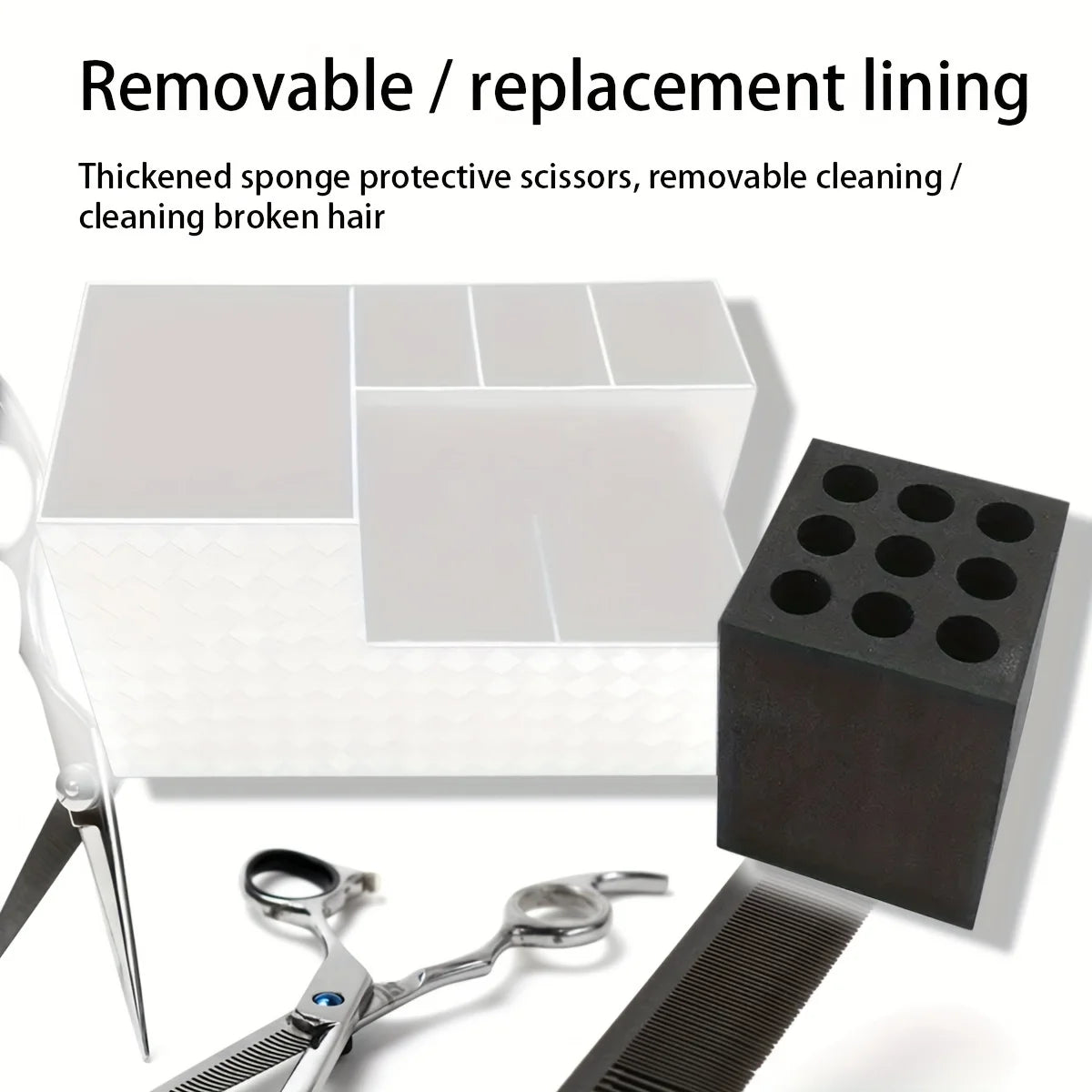 Professional Barber Scissors Holder Organizer