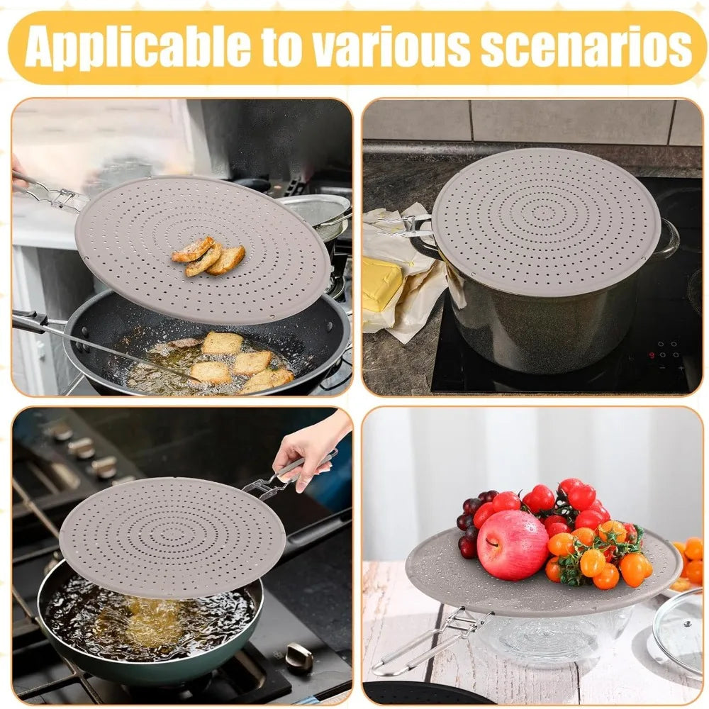 Silicone Splatter Screen for Frying Pans
