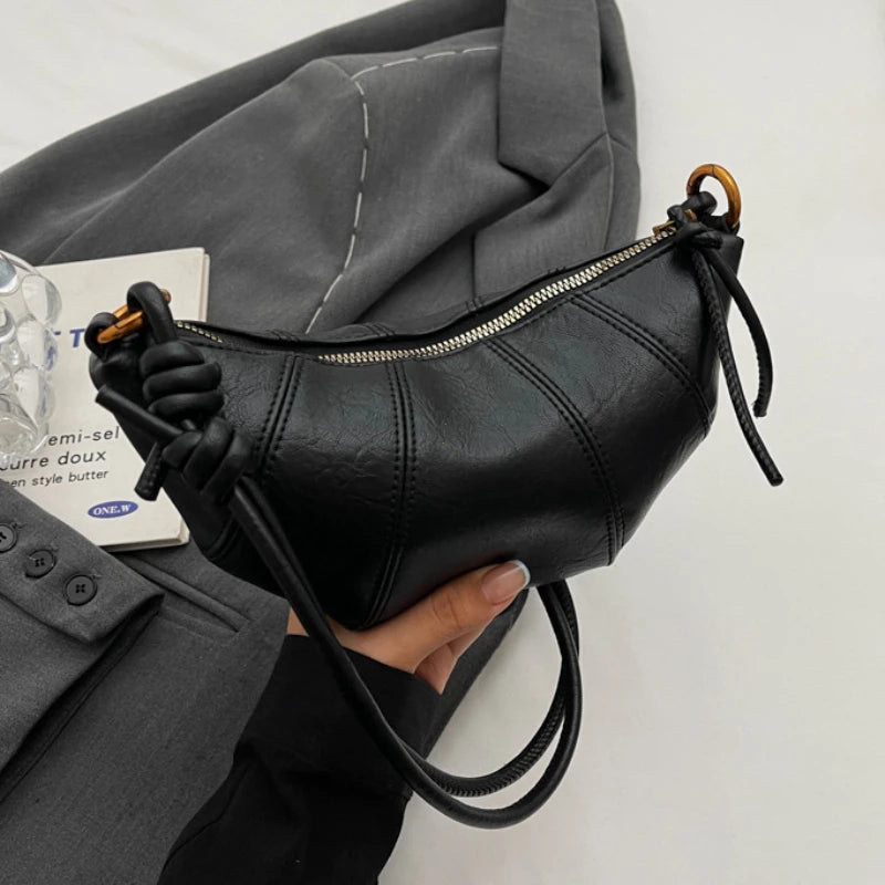 Velvet Shoulder Crossbody Bag