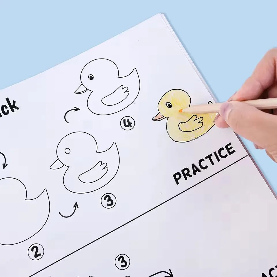 How to Draw Animals Sketch Book