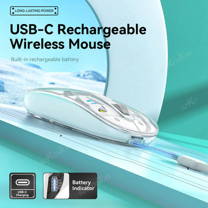 Transparent Wireless Rechargeable Mouse
