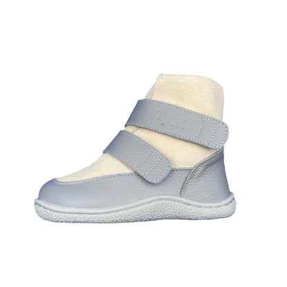 Genuine Leather Winter Barefoot Two Straps Boots