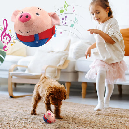 Interactive Moving Plush Dog Toy