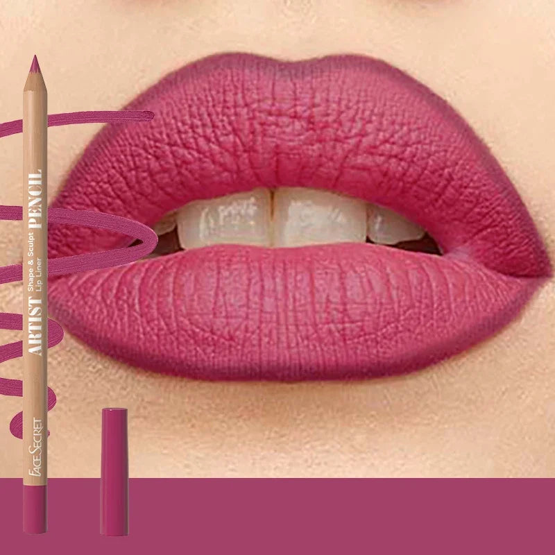 18 Color Lip Liner Pencil Set