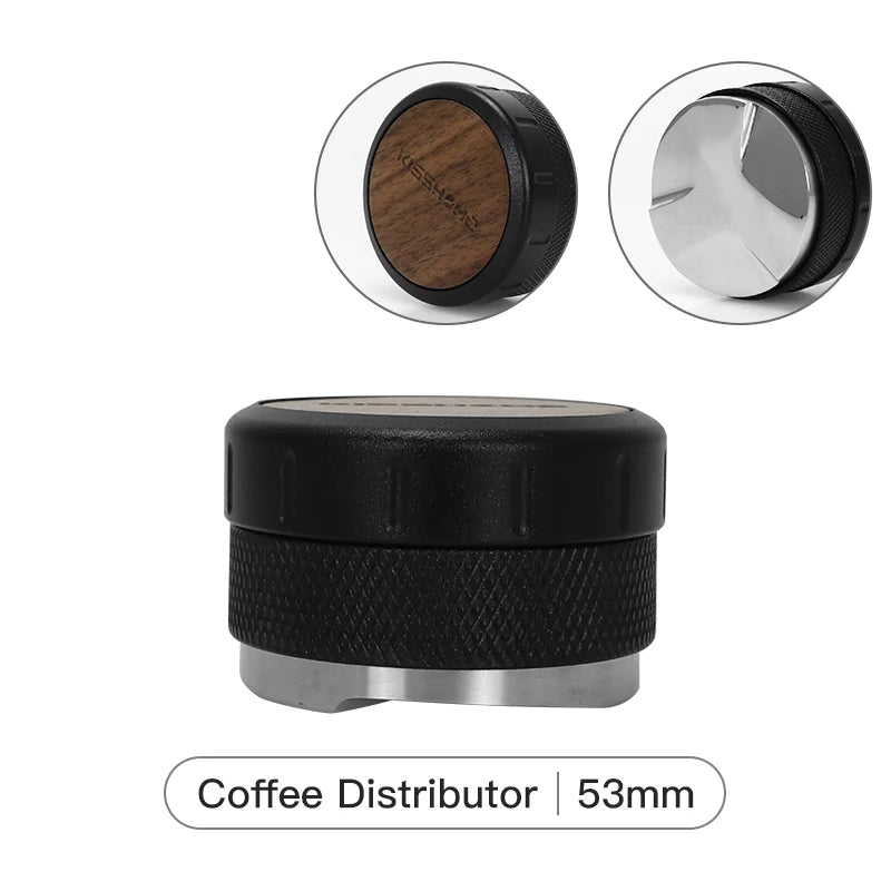 30lb Calibrated Coffee Tamper with Double Spring for Espresso Portafilters