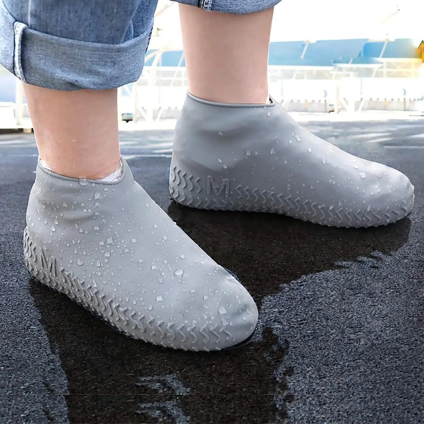 Reusable Waterproof Silicone Shoe Covers