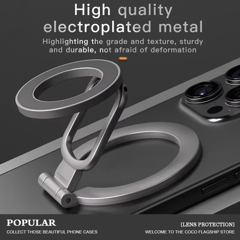 Double-Sided Magnetic Phone Ring Holder
