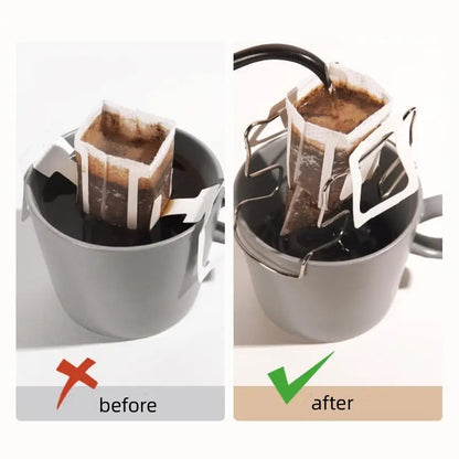 304 Stainless Steel Foldable Coffee Filter Holder