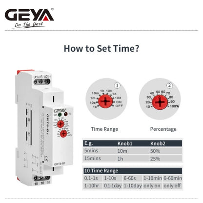 GEYA GRT8-B Off Delay Time Relay