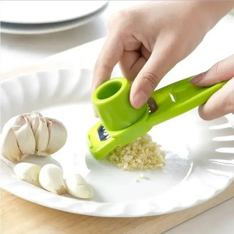 Mini Manual Garlic Press & Garlic Grinder
