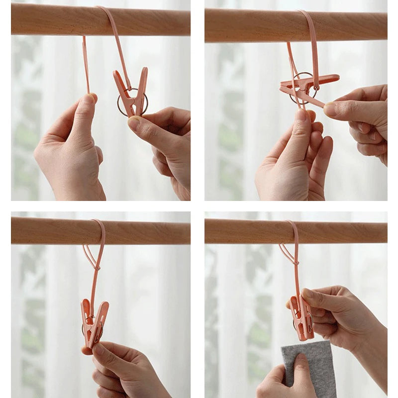 Windproof Laundry Clip Hooks