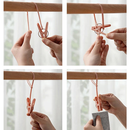 Windproof Laundry Clip Hooks