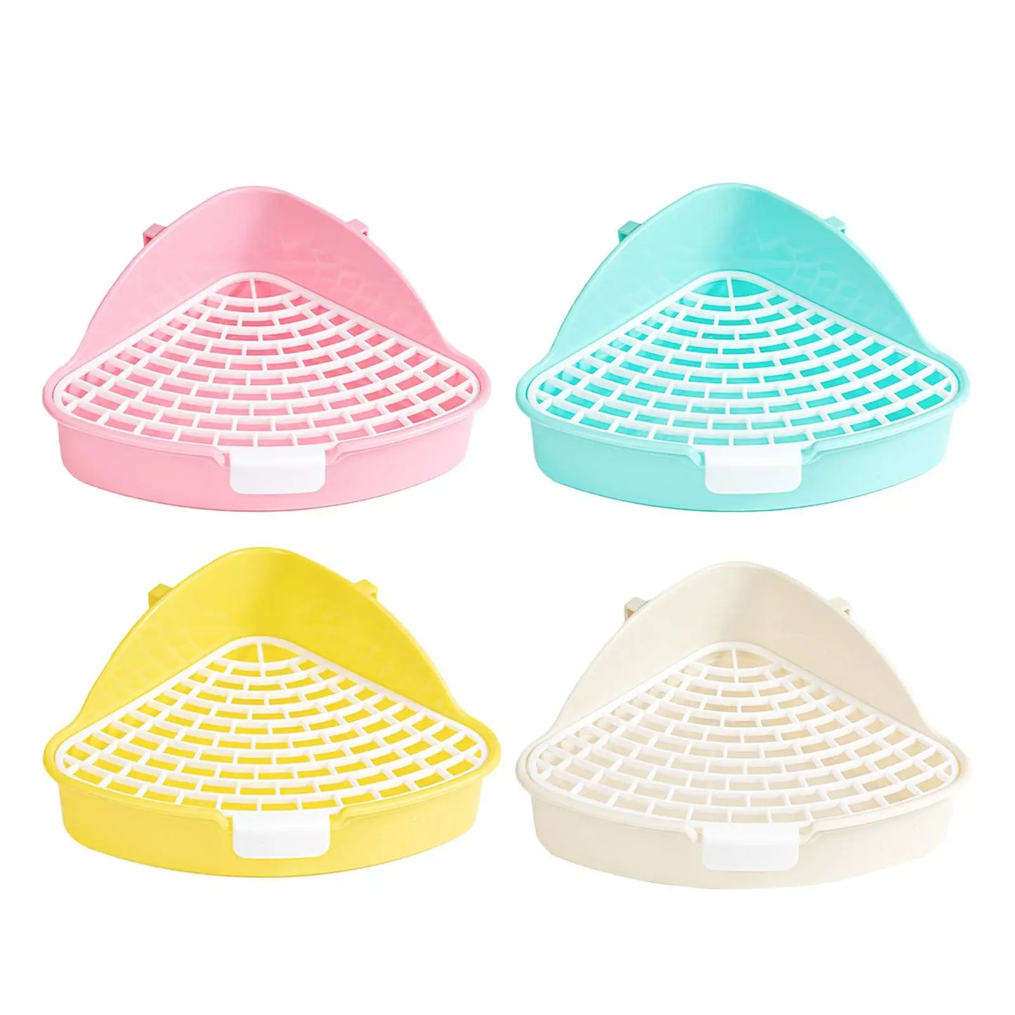 Corner Rabbit Litter Pan for Small Animals