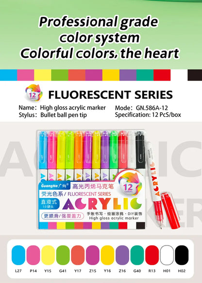 High Gloss Acrylic Paint Markers