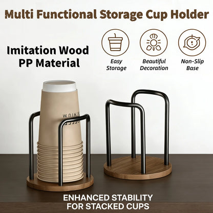 Desktop Cup Holder Organizer Rack