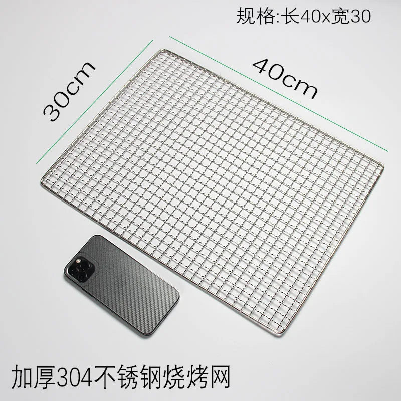 304 Stainless Steel BBQ Grill Mesh
