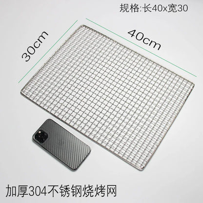 304 Stainless Steel BBQ Grill Mesh