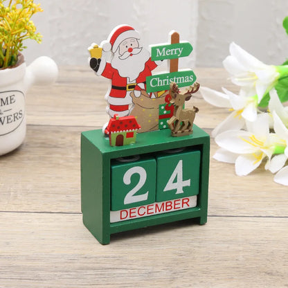 Wooden Christmas Countdown Calendar