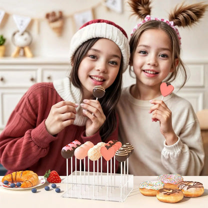 Acrylic Cake Pop Stand with Sticks