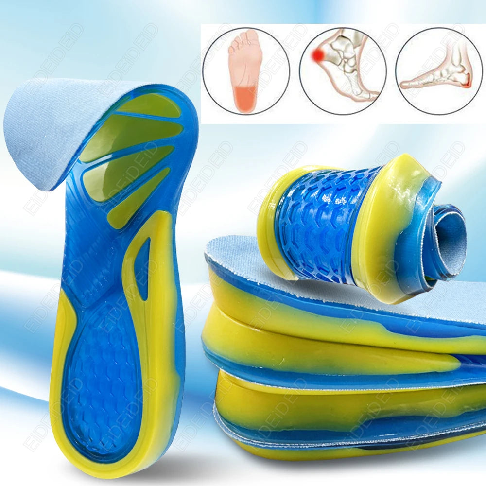 Silicone Gel Orthopedic Sport Insoles