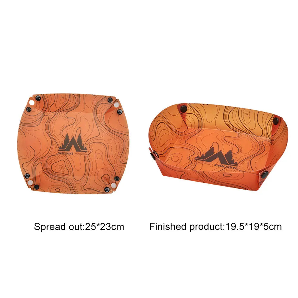 Lightweight Folding Outdoor Tableware Set