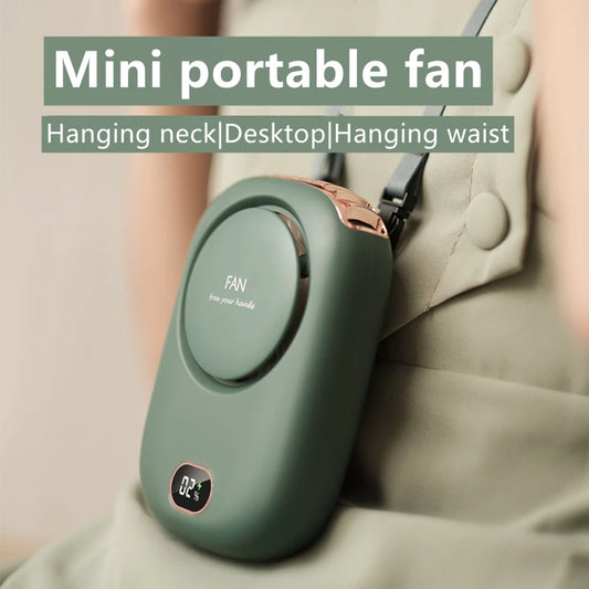 Wearable Personal 3 Speed USB Portable Fan